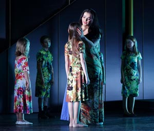 Kristina Kolar (Aida); Hrvatsko narodno kazalište u Zagrebu i Hrvatsko narodno kazalište Ivana pl. Zajca, Rijeka: Giuseppe Verdi, <em>Aida</em>, dir. Antonello Allemandi, red. Bálazs Kovalik, foto: © Mirko Cvjetko