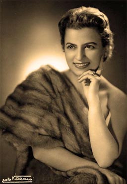Alda Noni bila je Lisac na prvoj izvedbi opere Mudra lija u Hrvatskoj u Zagrebu 9. veljače 1939., foto: osobni arhiv autorice