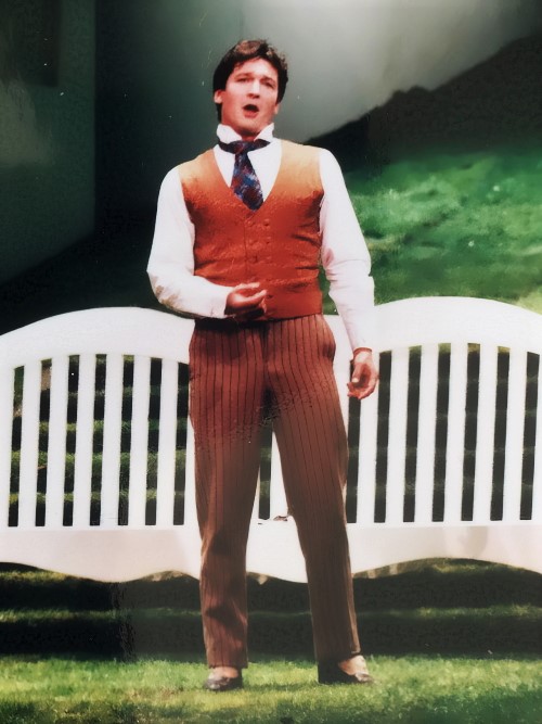 Zrinko Sočo kao Alfredo, Giuseppe Verdi <em>Traviata</em>, Opera de Nancy, premijera 1985.