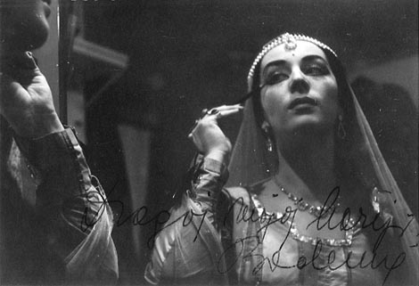 Badema Sokolović (Amneris) – Giuseppe Verdi, Aida, HNK u Zagrebu, 1958.