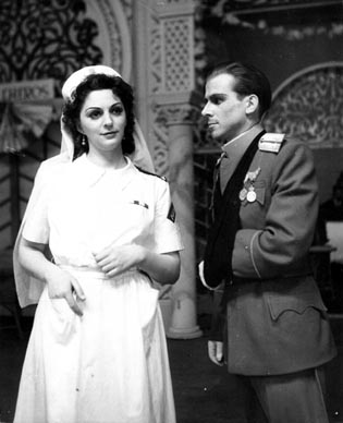 Bianka Dežman (Floramye) i Josip Šutej (Mirko) – Ivo Tijardović, Mala Floramye, HNK u Zagrebu, 1948.