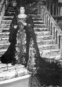 Biserka Cvejić (Laura), The Metropolitan Opera New York, 1966.