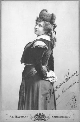 Blaženka Krnic (Beatrix Kernic-Göhring) kao Carmen, 1903.