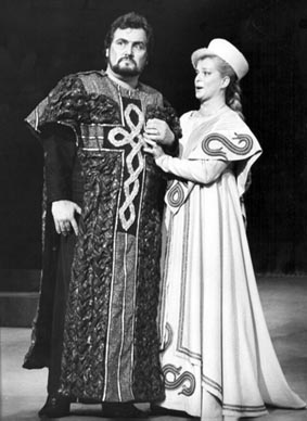 Bojan Šober (Leget) i Olga Šober (Lovica) – Ivan pl. Zajc, Ban Leget, HNK Ivana pl. Zajca, Rijeka, 1993.