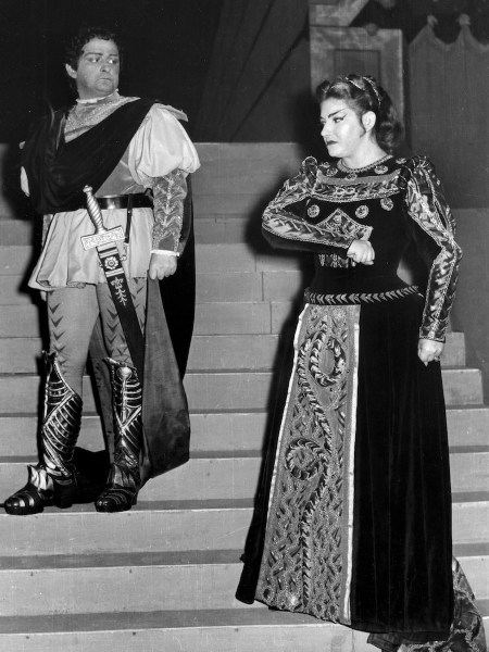 Carlos Guichandut (Jason) i Maria Callas (Medeja), Luigi Cherubini, <em>Medeja</em>, Maggio Musicale Fiorentino, 1953. 