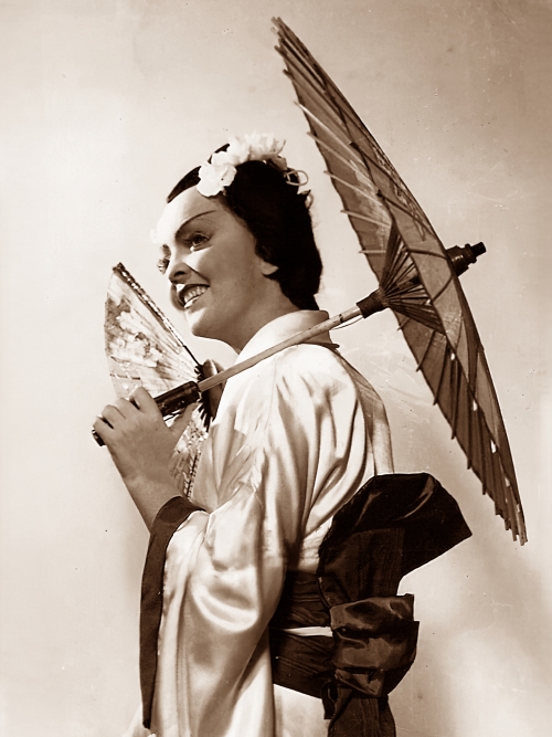 Dragica Martinis kao Cho-Cho-San, Beč, 1952.