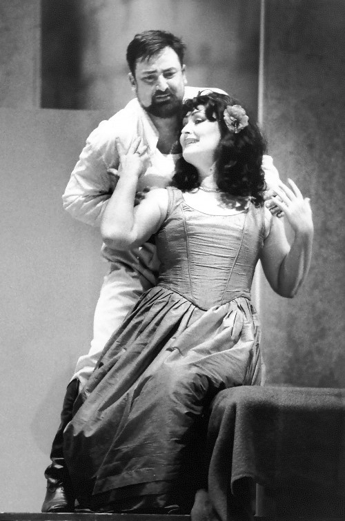 Ante Ivić (Don José) i Nelli Manuilenko (Carmen), Georges Bizet <em>Carmen</em>, HNK Split i HNK Zagreb, 1996. i 1997. 