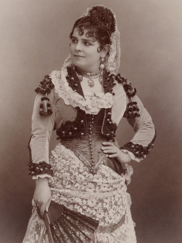 Célestine Galli-Marié (studeni 1840. – 22. rujna 1905.) kao Carmen