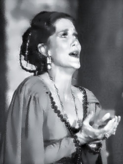 Cynthia Hansell-Bakić kao Amelia Grimaldi, Giuseppe Verdi, <em>Simon Boccanegra</em>, Peristil, Splitsko ljeto 1979. 