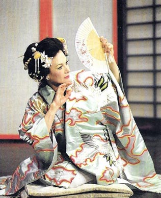 Cynthia Hansell-Bakić (Cio-Cio-San) – Giacomo Puccini, Madame Butterfly, HNK Split, 1973.