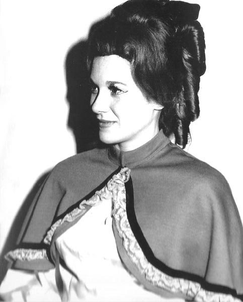 Cynthia Hansell-Bakić (Mimì) – Giacomo Puccini, La Bohème, SNG Ljubljana, 1975.