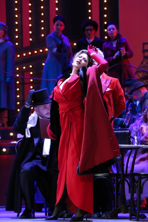 Darija Auguštan kao Musetta, G. Puccini, <em>La Bohème</em>, HNK u Zagrebu