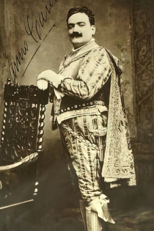 Enrico Caruso kao Vojvoda od Mantove, Giuseppe Verdi,  <em>Rigoletto</em>, Metropolitan, 2. studenoga 1903.