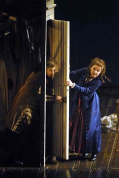 Deutsche Oper Berlin: Wolfgang Amadeus Mozart, Figarov pir, dir. Friedemann Leyer, red. Götz Friedrich, foto: Bettina Stöß, arhivska fotografija