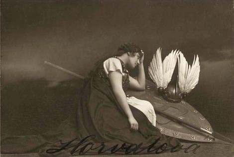 Gabrijela Horvat (Fricka) – Richard Wagner, Rajnino zlato, Národní divadlo Prag, 1915.