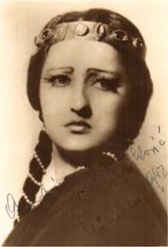 Georgine von Milinković (Lucia) – Pietro Mascagni, Cavalleria rusticana, Bečka državna opera, 1959.
