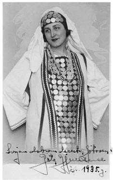 Gita Gjuranec (Đula) – Jakov Gotovac,  Ero s onoga svijeta, Zagreb, 2. studenoga 1935. (praizvedba)