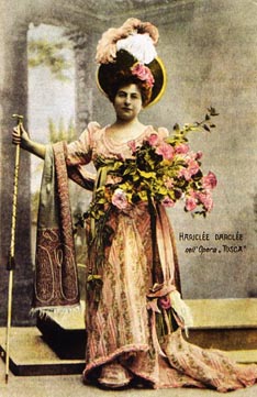 Hariclea Darclée kao Floria Tosca