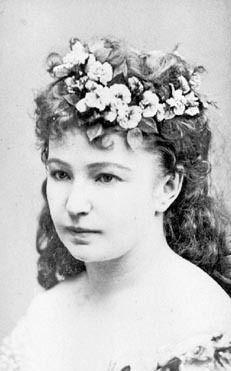 Ilma de Murska kao Ofelija u Thomasovu Hamletu (?)