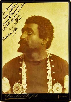 Giovanni Battista De Negri kao Ottelo u Trstu 1889.