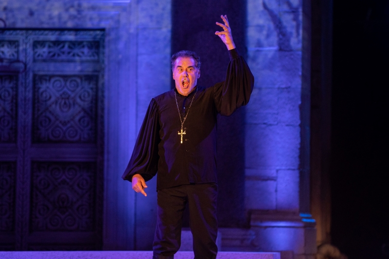 Ivica Čikeš (Jacopo Fiesco), Giuseppe Verdi <em>Simon Boccanegra</em>, 68. Splitsko ljeto, Peristil, premijera 2022.
