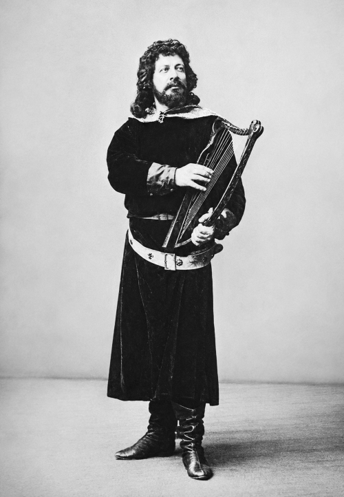 Josip Kašman kao Wolfram u <em>Tannhäuseru</em>, Bayreuth, 1892.