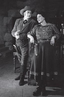 Josip Gostič (Dick Johnson) i Ljuba Velič (Minnie) – Giacomo Puccini, Čedo zapada, Bečka državna opera, 1952.