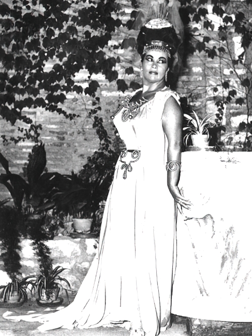 Biserka Cvejić (Dalila) – Camille Saint-Saëns, <em>Samson i Dalila</em>, Splitske ljetne priredbe, 1961. 