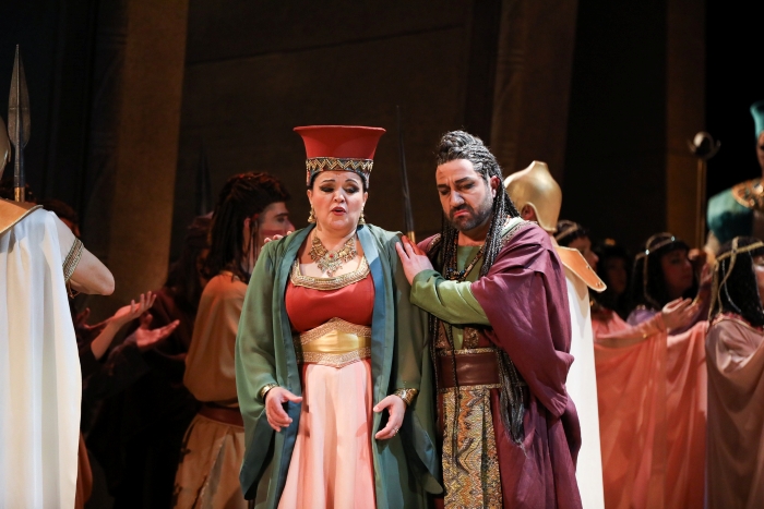Kristina Kolar (Aida) i Ljubomir Puškarić (Amonasro)
