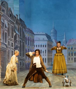 Oper Graz (Opera u Grazu): Georg Friedrich Händel, Kserkso (Xerxes), dir. Konrad Junghänel, red. Stefan Herheim, foto: Karl Forster