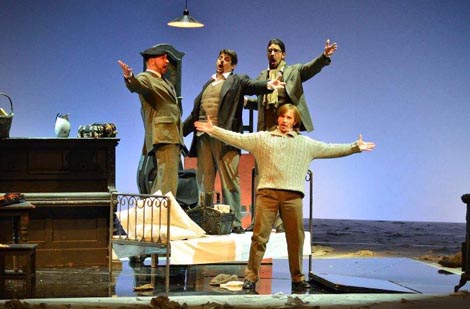 Hrvatsko narodno kazalište u Zagrebu: Giacomo Puccini, La Bohème, dir. Josip Šego, red. Arnaud Bernard, foto: © Novković