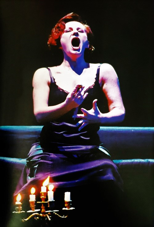 Vlatka Oršanić kao Lady Macbeth, Giuseppe Verdi <em>Macbeth</em>, Landestheater, Innsbruck, premijera 2001. 