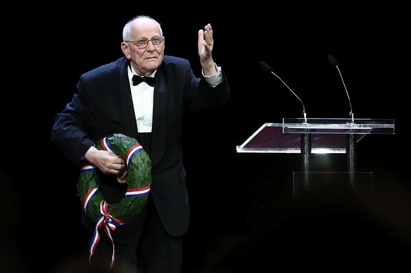 Vladimir Kranjčević na dodjeli Nagrade <em>Hrvatskog glumišta</em> za svekoliko umjetničko djelovanje u području opere, HNK u Zagrebu, 2017.