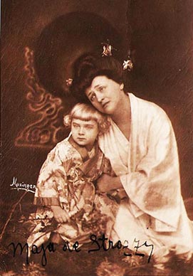 Maja de Strozzi (Cho-Cho-San) i Boris Papandopulo – Giacomo Puccini, Madame Butterfly, Zagreb, 1910.