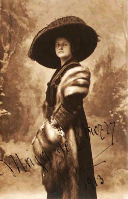 Maja de Strozzi, 1913.