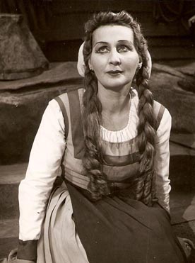 Marija Podvinec (Senta) – Richard Wagner, Ukleti Holandez, HNK u Zagrebu, 1953.