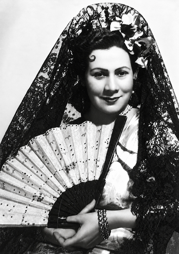 Marijana Radev kao Carmen, Hrvatsko državno kazalište, Zagreb, 1940.