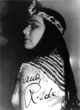 Marijana Radev (Amneris) – Giuseppe Verdi, Aida, Hrvatsko državno kazalište, Zagreb, 1945.