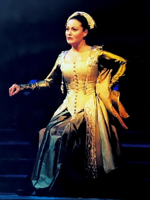 Martina Tomčić kao Marina, Modest Petrovič Musorgski, <em>Boris Godunov</em>, HNK u Zagrebu, 2002.