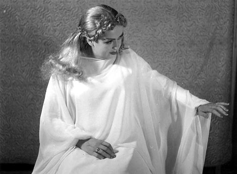 Mica Glavačević (Lucia) – Gaetano Donizetti, Lucia di Lammermoor, HNK u Zagrebu, 1956.