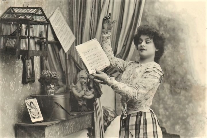 Mimi Pinson, ilustracija iz 1919. godine.