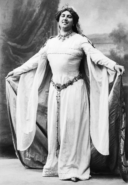 Mira Korošec kao Elizabeta u <em>Tannhäuseru</em>, 1912.