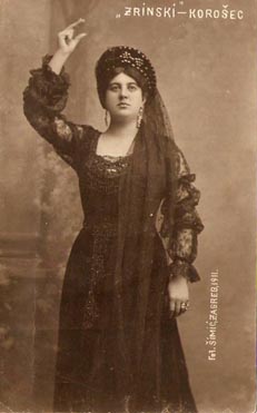 Mira Korošec (Eva) – Ivan pl. Zajc, Nikola Šubić Zrinjski
