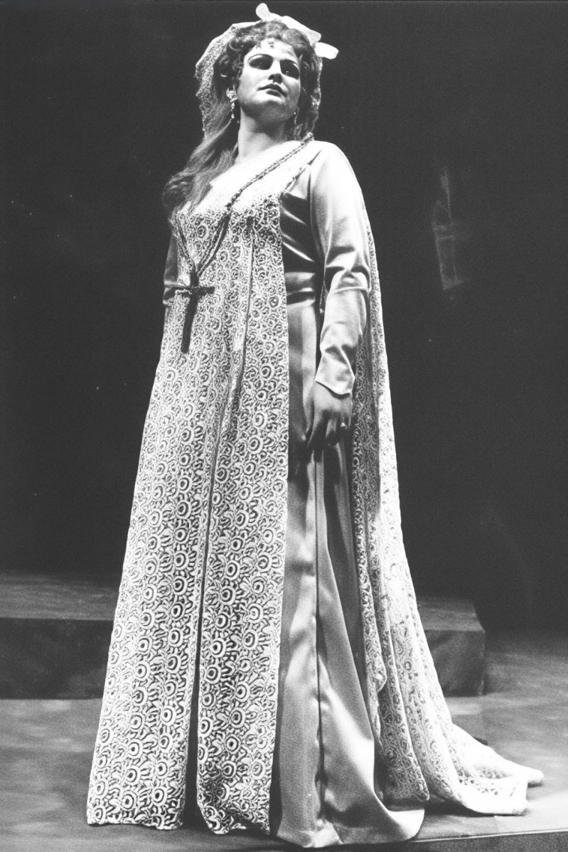 Mirella Toić (Leonora), Giuseppe Verdi, <em>Trubadur</em>, Narodno kazalište „Ivan Zajc“, Rijeka, 1980.