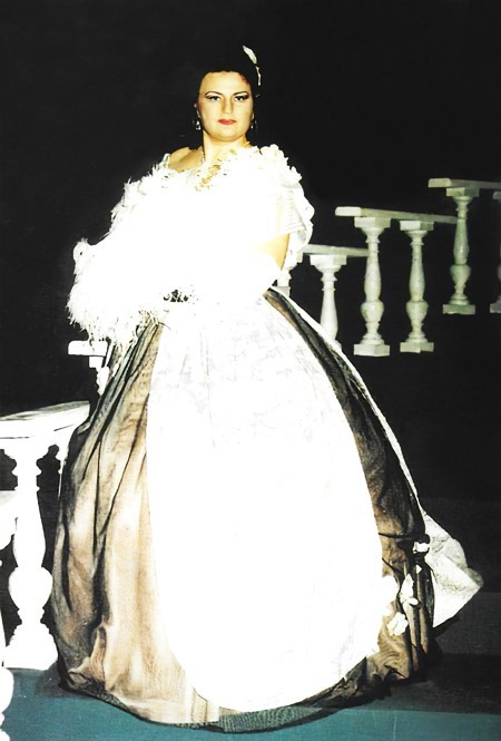 Mirella Toić (Violetta Valery), Giuseppe Verdi, <em>Traviata</em>, HNK Split, 1992.