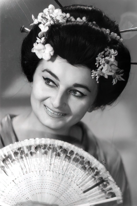 Mirka Klarić (Cio-Cio-San), Giacomo Puccini, <em>Madame Butterfly</em>, HNK u Zagrebu, 1963.