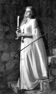 Mirka Klarić (Desdemona) – Giuseppe Verdi, Otello, Dubrovačke ljetne igre, 1957.