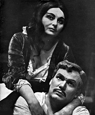 Mirka Klarić (Manon Lescaut), Giacomo Puccini, Manon Lescaut, Hrvatsko narodno kazalište u Zagrebu, 1958.