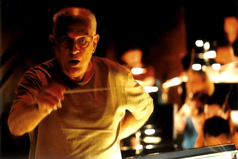 Nikša Bareza na pokusu u zagrebačkoj Operi