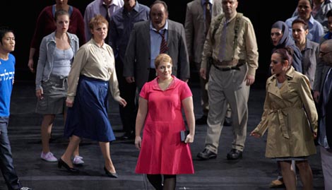 Diana Haller (Fenena); Staatstheater Stuttgart i Welsh National Opera: Giuseppe Verdi, Nabucco, dir. Simon Hewett, red. Rudolf Frey, foto: A.T. Schaefer